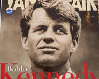 Revista Vanity Fair Bobby Kennedy 1968 Junio 2008 Barbara Walters Miley Cyrus Karl Lagerfeld