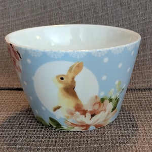 Bowl Easter Bunny Rabbit Candy Dish