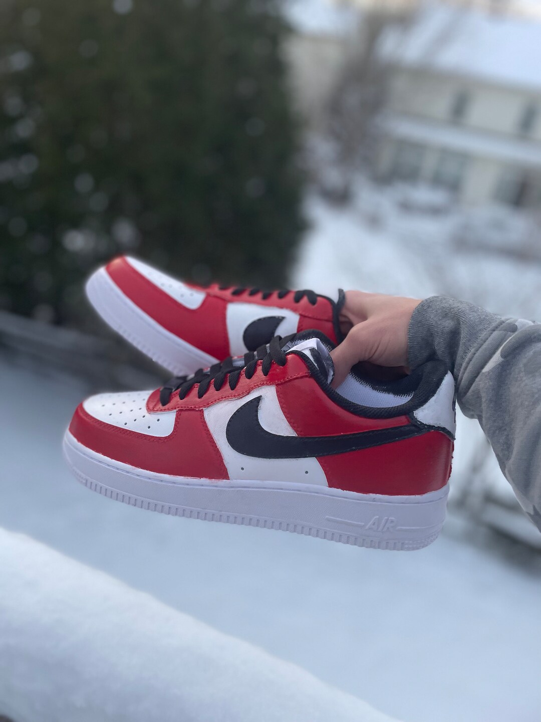 custom air force 1 chicago