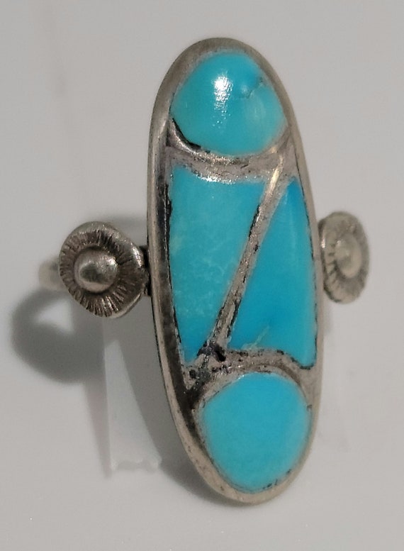 Handmade Silver and Turquoise Ring