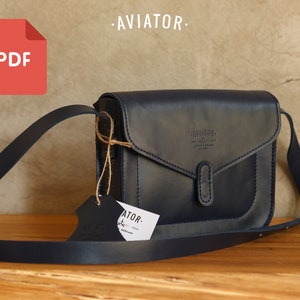 PDF Lässige Tasche - Template - Сrossbody - Kleine Umhängetasche - Gürteltasche - Hip Bag - Schnitt 37