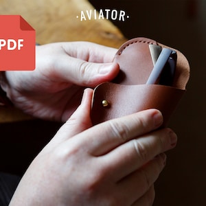 PDF Custodia per occhiali 2 - Modello - Regalo per uomo - donna - Custodia per occhiali da sole - Custodia per occhiali - Modello 95