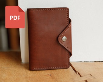 Cartera Pasaporte PDF - Plantilla - Patrón Cartera Larga - Cartera Viaje - Cartera Tarjeta PDF- Patrón 16