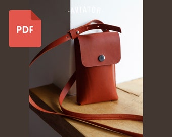 PDF Mini Bag - Template - Сrossbody - Waist Bag - Hip Bag - Pattern 85