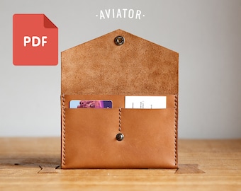 PDF Passport Wallet #2 - Plantilla - Cartera de tarjetas PDF - Patrón 17