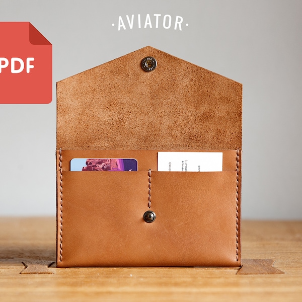 PDF Passport Wallet #2 - Template - Card wallet PDF - Pattern 17