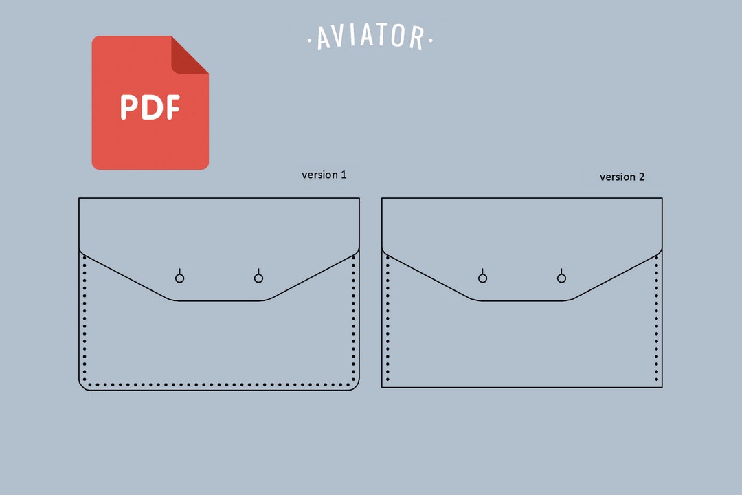 PDF Passport Cover #2 - Template - Card Wallet PDF - Pattern 100 - Etsy