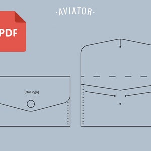 Portafoglio per passaporto PDF 4 - Modello - Porta carte PDF - Modello 106