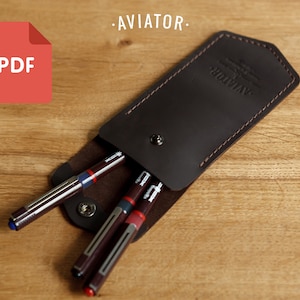 PDF Bifold Wallet 2 - Plantilla - Monedero Simple - Monedero de tarjetas PDF - Monedero Bi-fold - Monedero Vertical - Patrón 44