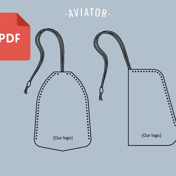 PDF Key Holder Bell 1-2 - Template - Leather Key Case - Key Pouch - Key Bag - Keys Cover - Pattern 96