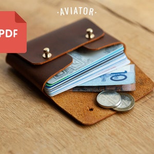 PDF Easy Cardholder 12 - Modèle - Portefeuille simple - Porte-cartes PDF - Modèle 8