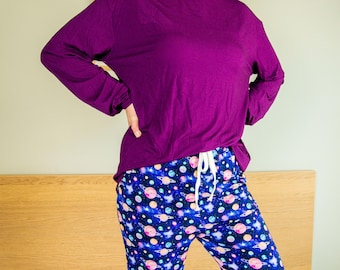 Stardust Ultra Soft Jogger Adult Bamboo Pajamas – Breathable, Eco-Friendly Loungewear for Women & Men
