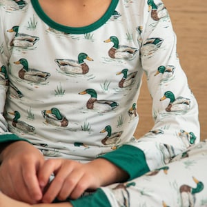 Duck Duck Goose Boys Bamboo Pajamas, Toddler Bamboo, Pajamas Bamboo Kids, Pajamas, Bamboo Pajamas Fishing outdoors