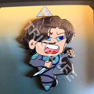 Paul &quot;Muad&#39;Dib&quot; Atreides Chibi / Anime Art - Custom Enamel Pin - Frank Herbert Dune