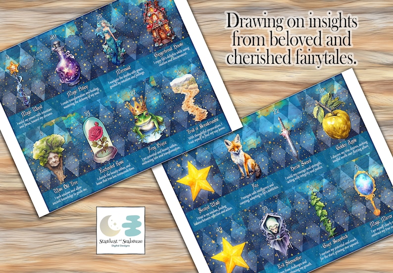 Fairytale Fortunes Oracle Deck: Printable Indie Oracle Cards ...
