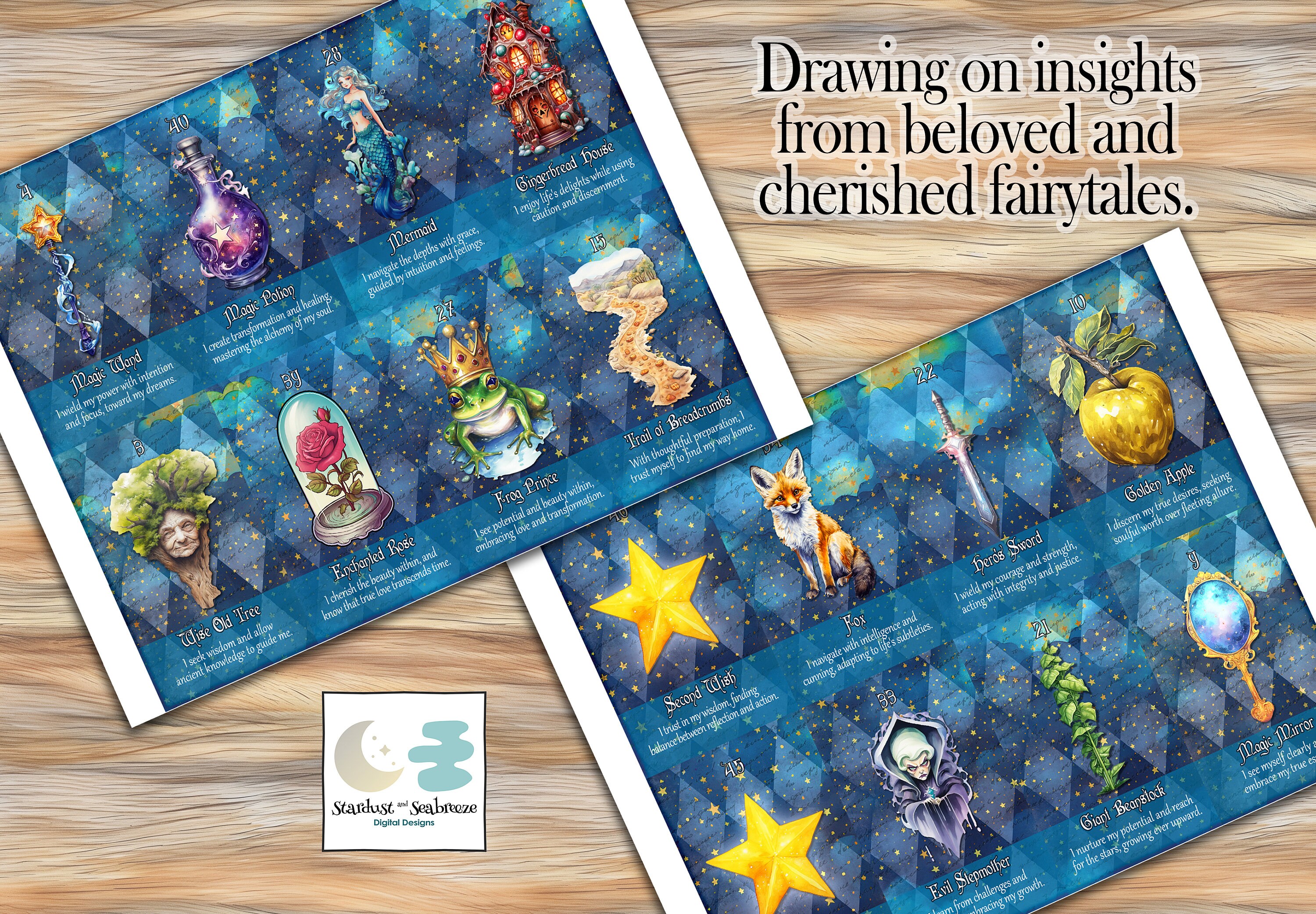 Fairytale Fortunes Oracle Deck: Printable Indie Oracle Cards ...