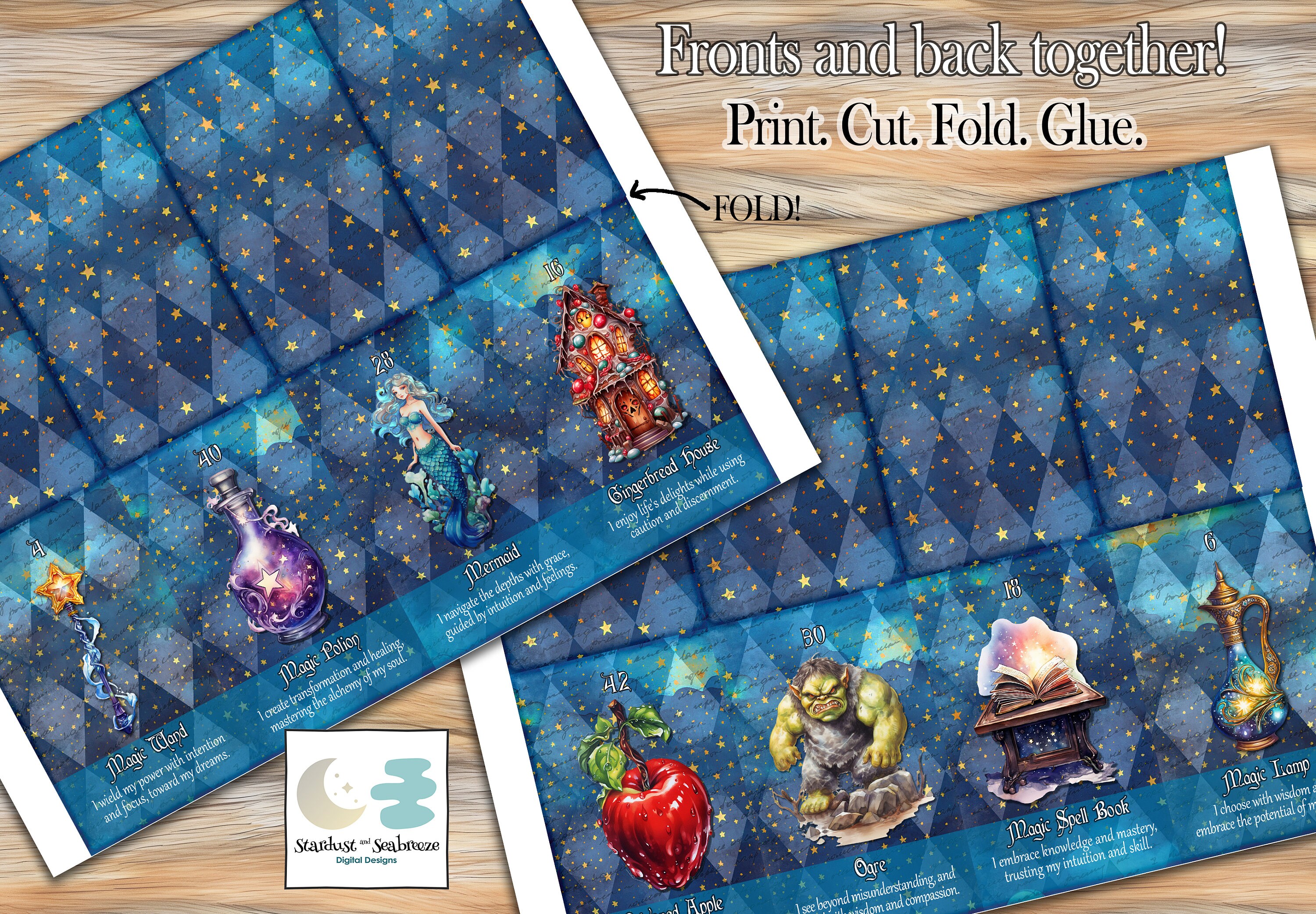 Fairytale Fortunes Oracle Deck: Printable Indie Oracle Cards ...