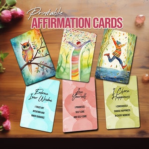 Cartões de afirmação, Mantra Mojo - 44 mantras diários para afirmação diária, ideal para entusiastas de tarô e oráculo