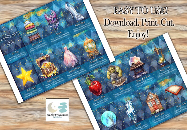 Fairytale Fortunes Oracle Deck: Printable Indie Oracle Cards ...