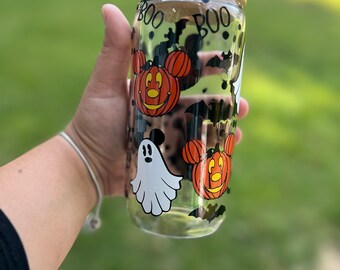 Kubek na Halloween z dynią Myszki Miki w kształcie ducha Disney