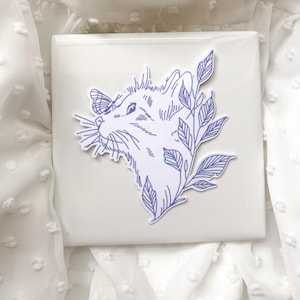 Botanical Cat - Sticker