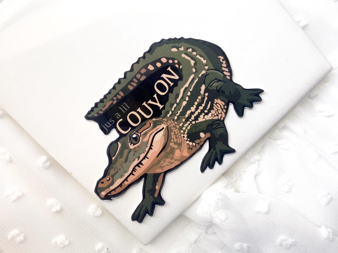 Couyon Alligator - Sticker - Etsy