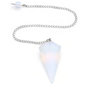 Opalite Gemstone Pendulums