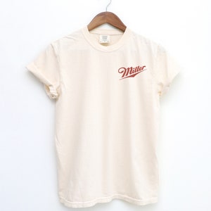 Miller High Life Comfort Colors Shirt Miller Shirt Beer Comfort Colors Drinking Shirt Adult Tshirt Vintage Miller High Life Tshirt image 3