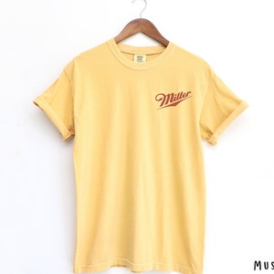 Miller High Life Comfort Colors Shirt Miller Shirt Beer Comfort Colors Drinking Shirt Adult Tshirt Vintage Miller High Life Tshirt image 2