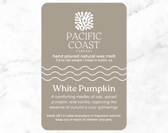 White Pumpkin Natural Wax Melt