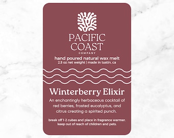 Winterberry Elixir Natural Wax Melt