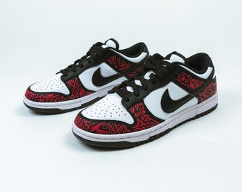 Specialmålade herrskor