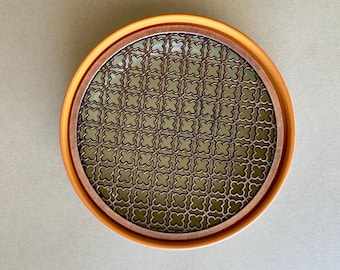 Ceramic Tea Tray - With Drainage - With Water Storage
