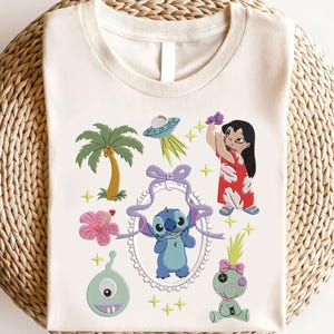 Ohana Inspired Machine Embroidery design 6 sizes, Animal Kingdom Embroidery Perfect for T-shirt, Ohana Shirt Design Embroidery Digital File