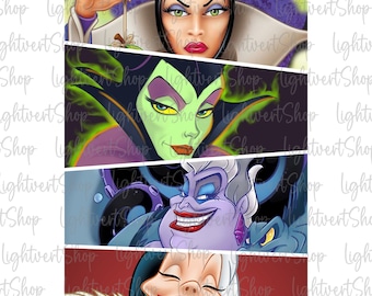 Halloween Witch Png, Villain Gang png, Halloween Png, Trick Or Treat, Bad Witches Club, Funny Witch Png, Spooky Season, Witches Sisters Png