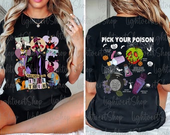 Bundle Villains Tour Png, Villains Wicked, Halloween Png, Bad Witches Club, Trick Or Treat, Bad Girls Png, Spooky Season, Family Trip 2025