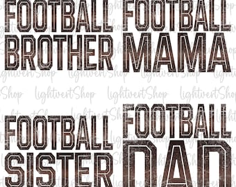 Football Matching Family Png, Game Day Football Png, Preppy Football Shirt Design, Fall Football, Football Mama Png, Football Sublimation