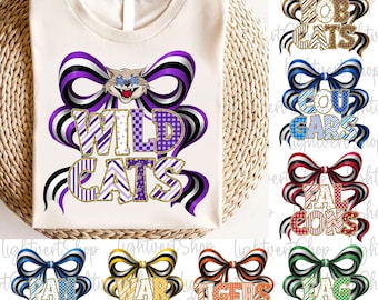Coquette Bow Checkered Mascot Team Png, Football Game Day Png, Game Day Png, Preppy Football Design, Checkered Football png, Girly Football
