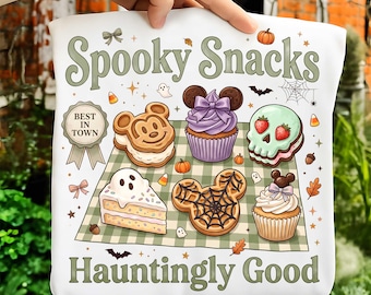 Spooky Snacks Hauntingly Good Png, Cartoon Halloween Snacks Png, Snackgoal Png, Halloween Food Drink, Spooky Season Png, Instant Download