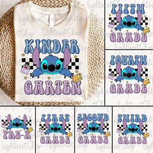Bundle Cartoon Back to School Png, Teacher Png, Kindergarten 1st/2nd/3rd Grade Design,Bright Dalmatian Dots, First Day Of School, Team Grade