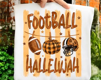 Football Hallelujah Png, America Football Png, Stripes Fall Sport Png, Football Mom Png,Touchdown Season, Checkered Leopard Football Helmet