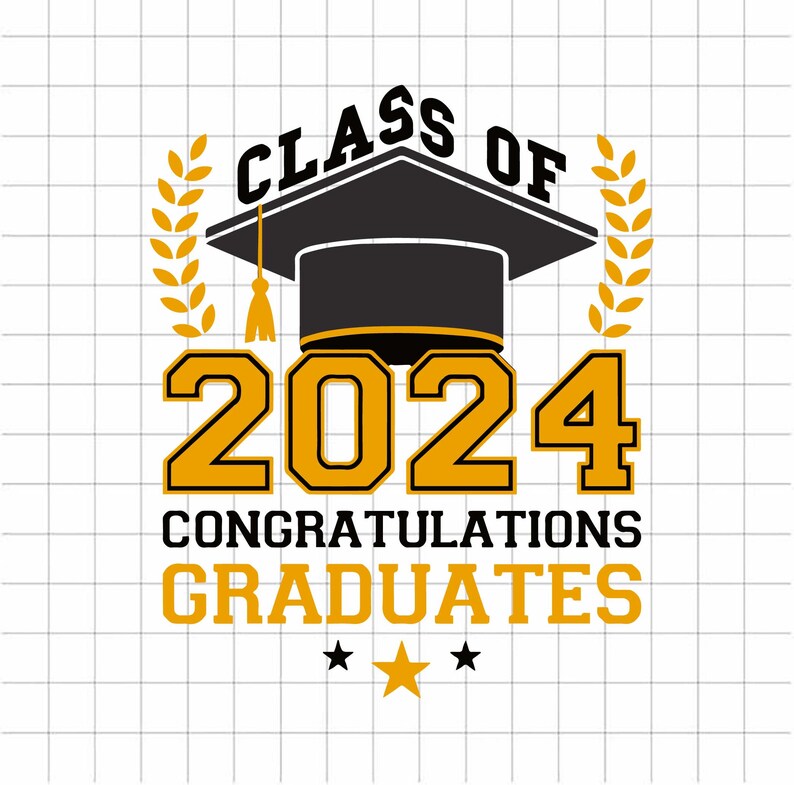 Class of 2024 Congratulations Graduates Svg, Class of 2024 SVG