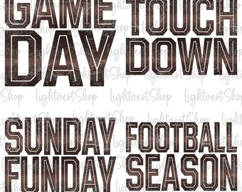 Touché De Football Png, Match De Football Png, Design De Maillot De Foot Preppy, Football D'automne png, Football Maman Png, Sublimation De Football