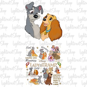 Building some Memories - Everybody Knows a Dogs Best Friend, Cartoon Couple Dog Shirt Png, Couple Matching Tee Png