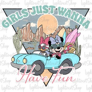 Western Girls Just Wanna Have Fun Shirt Design, Best Friend Summer Have Fun Png, Girls Summer Vacation, Girls Trip, Besties Summer 2025 Png