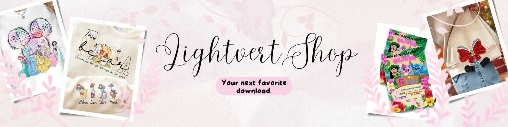 LightvertShop - Etsy 日本