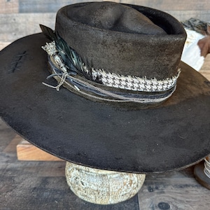 Scalp - Handmade Fur Felt. Began as an idea, not a template. This commissioned piece that landed in Florida. Yours could be next.