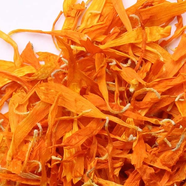WHOLESALE!! Calendula Marigold Orange Edible Flower Petals Premium Dried Herb/Magical/Spells - 4 oz, 1,2,5 lbs.