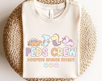 Pediatric Nurse Shirt, Pediatrics Shirt, Peds Team Crew Squad Gifts, Pediatrics Tshirt, Peds Nurse Practitioner Tee, PICU Nurse Gift