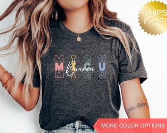 Personalized Medical ICU Nurse Shirt, Custom MICU Nurse T-Shirt, Micu Nurse Gift, Nurses Week Appreciation Gift